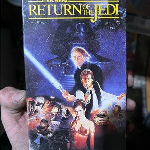Star Wars Return of the Jedi VHS